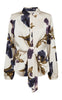 Freequent Bluse - Zila - Moonbeam w. Nightshade