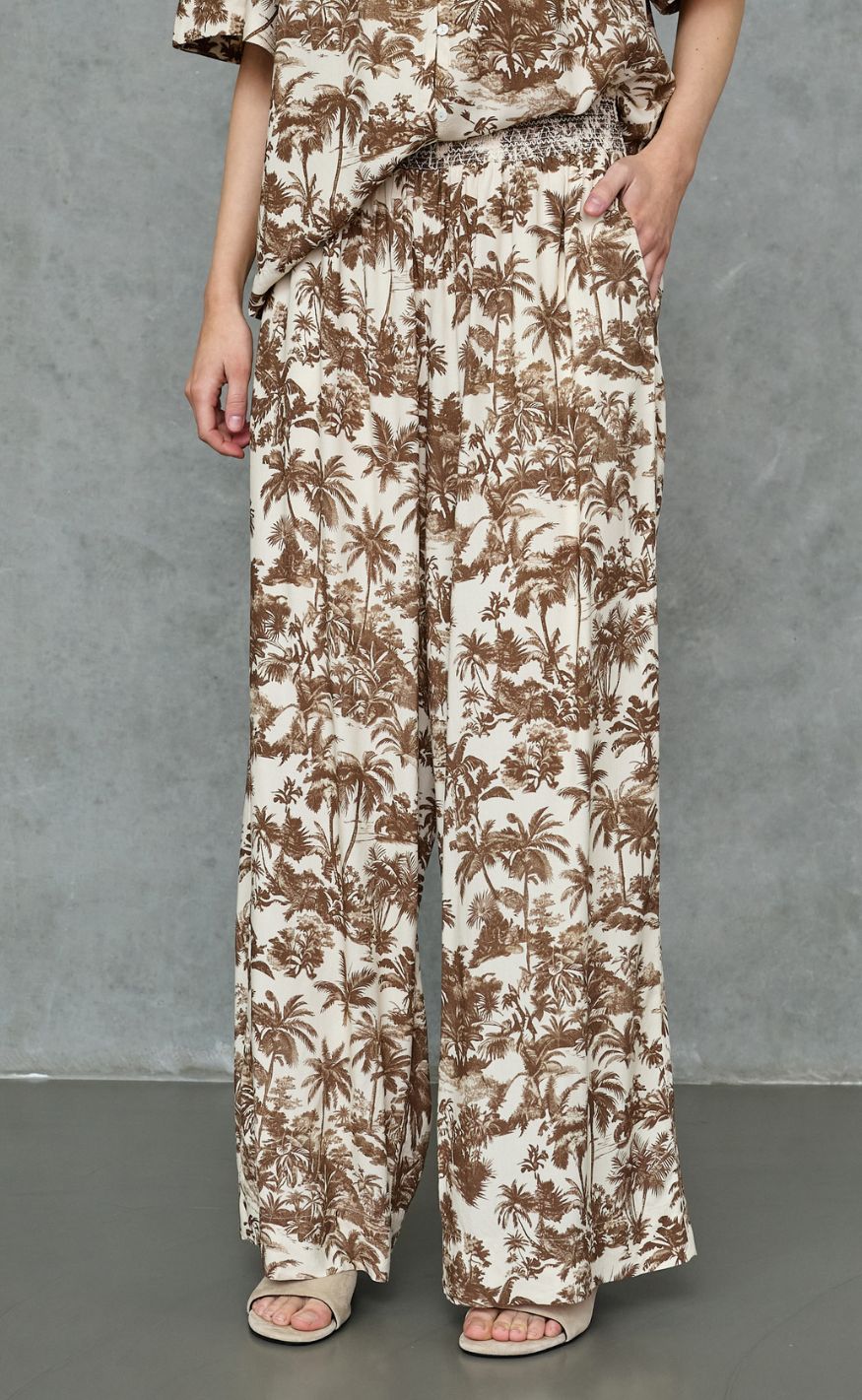 Love & Divine Bukser - Love1580 - Brown Palm