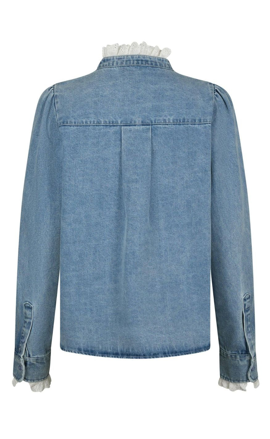 Neo Noir Skjorte - Imara Denim - Light Blue