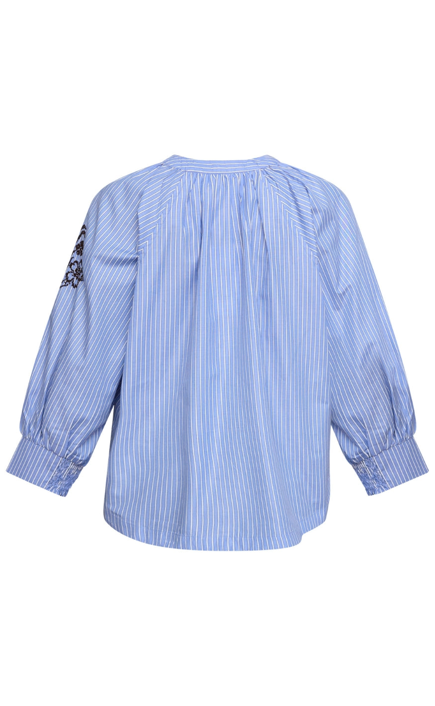 Love & Divine Skjorte - Love1593-1 - Blue Stripes