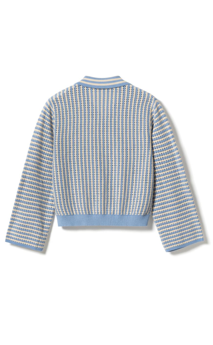 Noella Genser - Makenna - Deon Blue Stripe