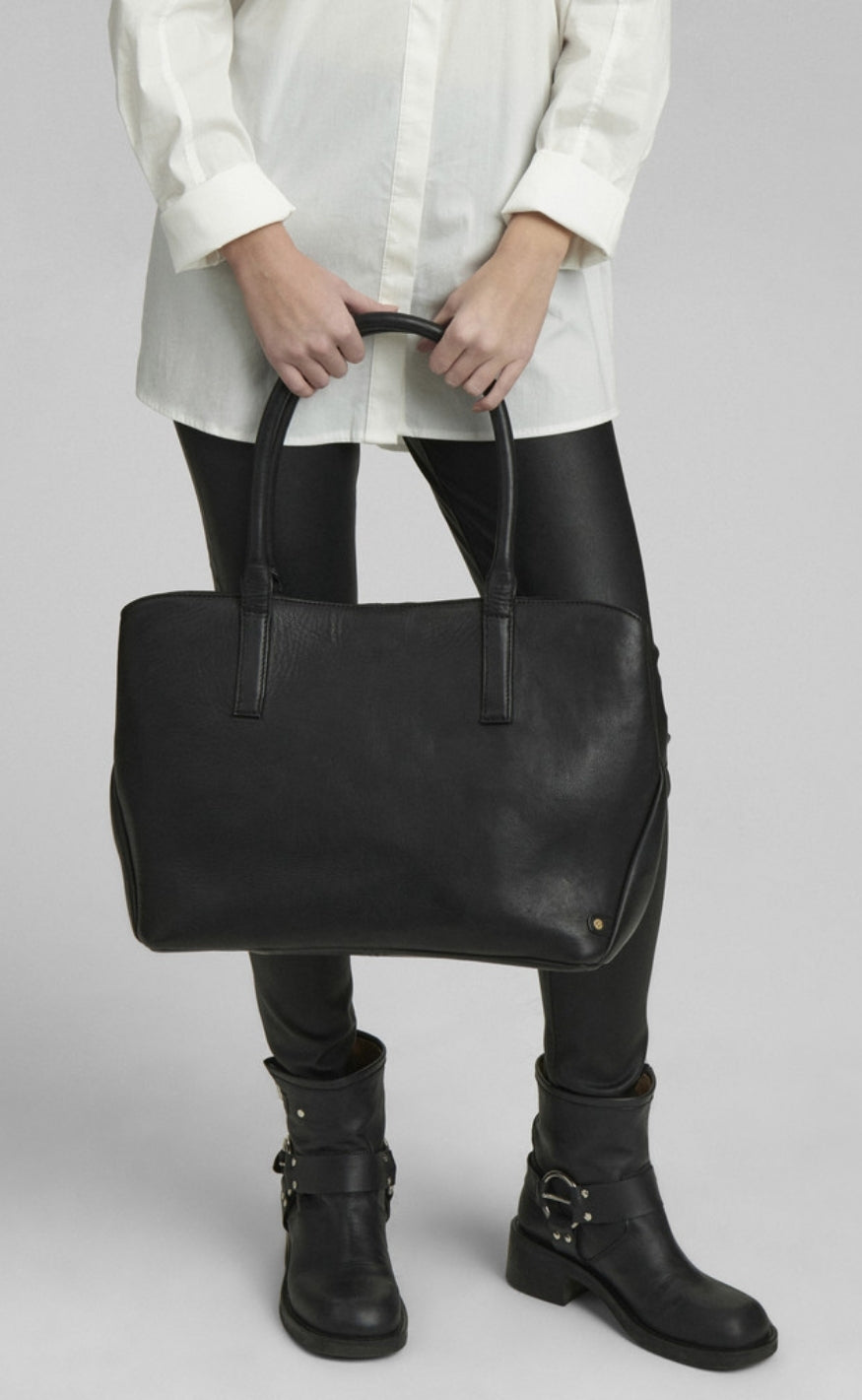 Depeche Veske - Golden Chic - Black