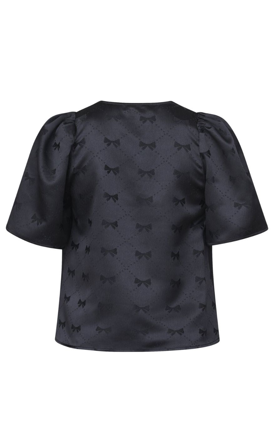 Love & Divine Topp - Love1227 - Black Bow