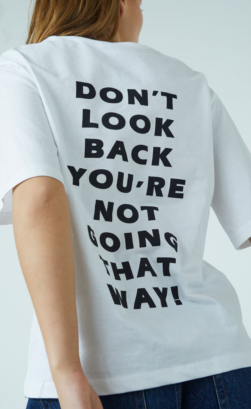 Sisters Point T-shirt - Heda Loose - White/Black