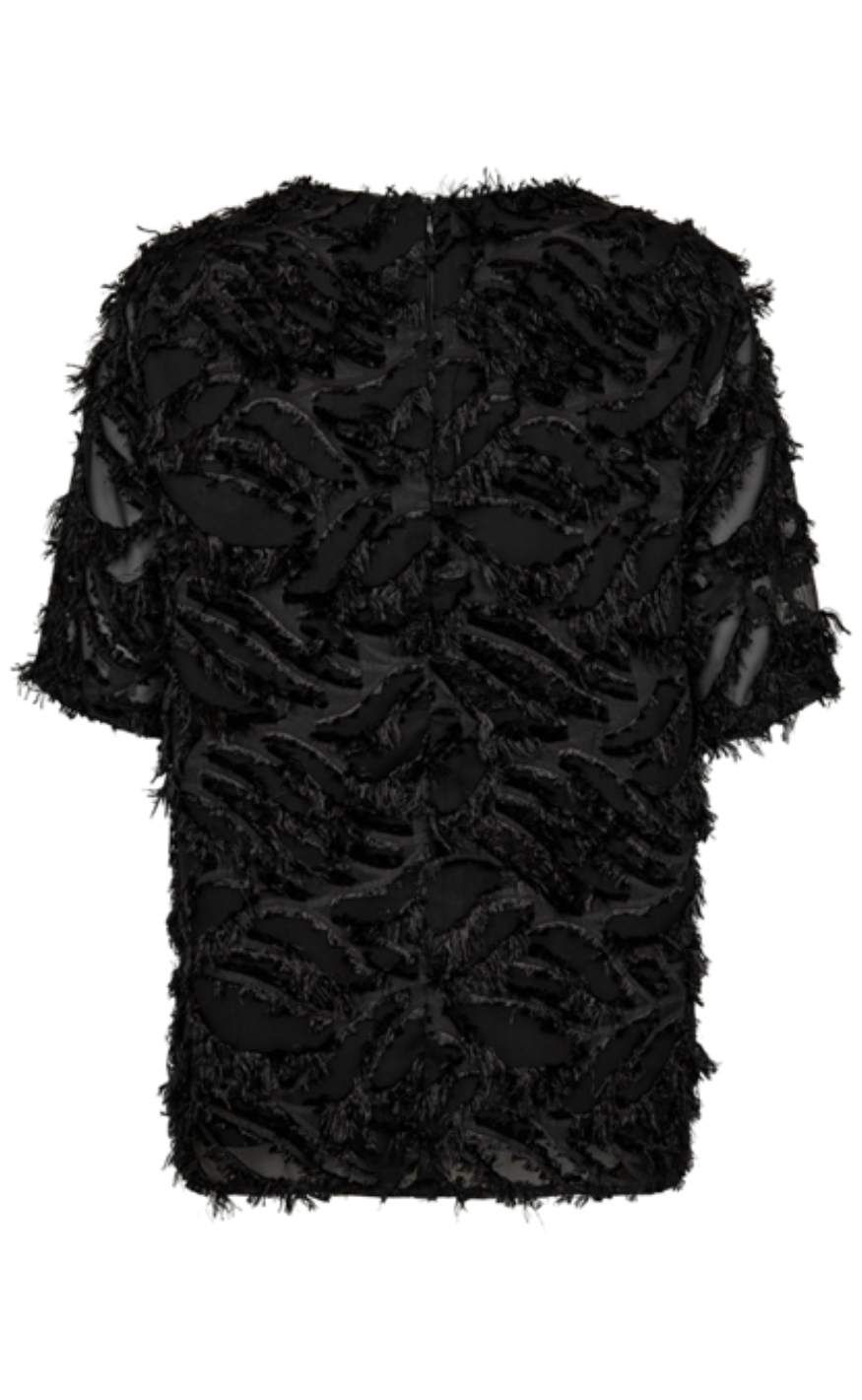 Freequent Bluse - Villa - Black
