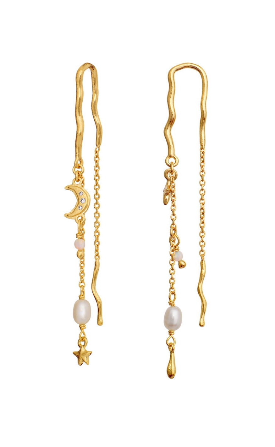 Maanesten Øreringer - Luzia - Gold Colour