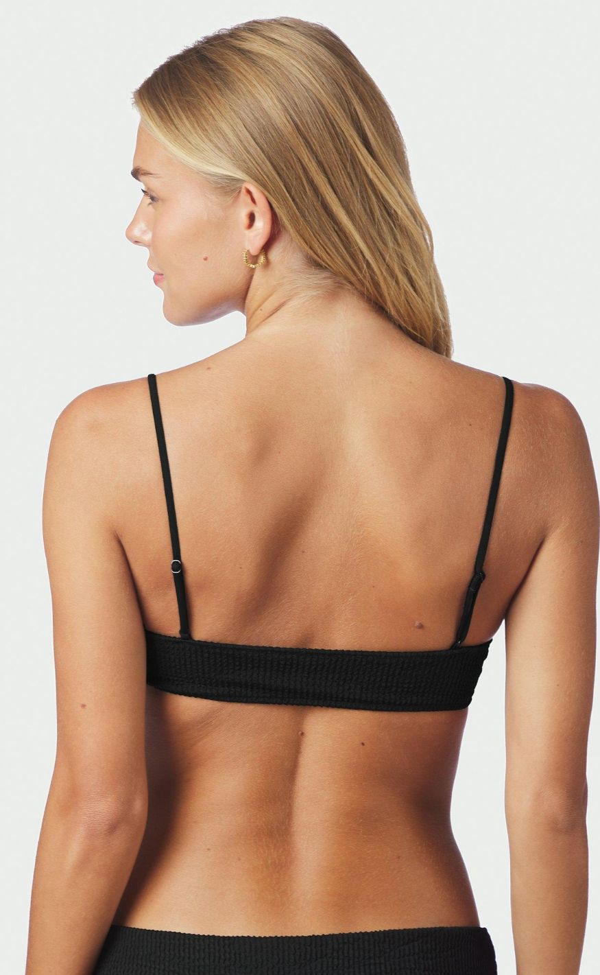 Neo Noir Bikinitopp - Skin Sand Crepe - Black