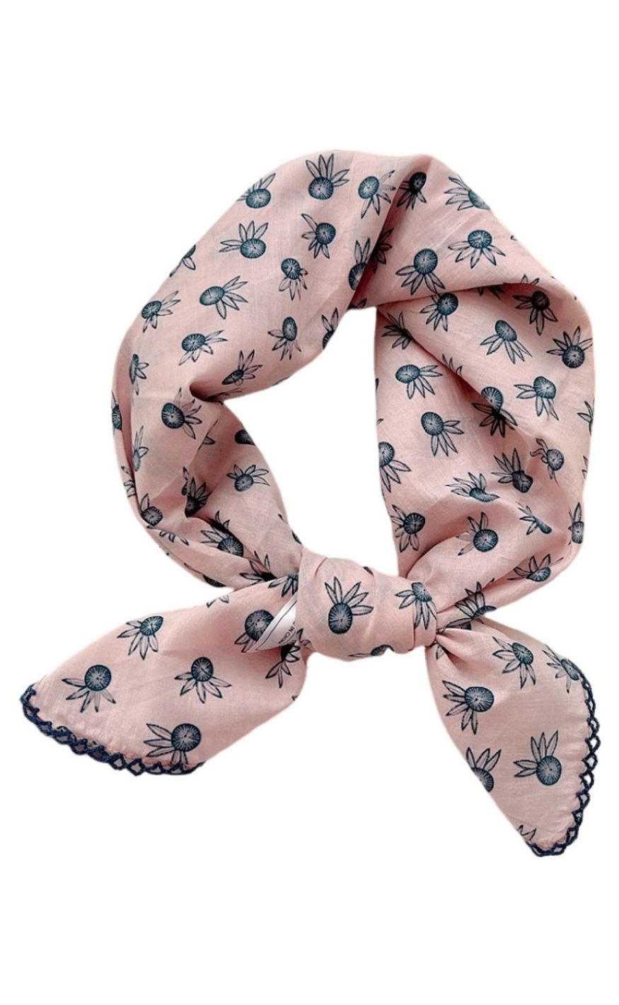 Tim & Simonsen Skjerf - Samira Cotton - Rose-Navy