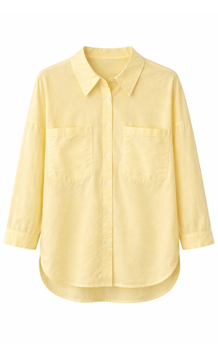 Marta Du Chateau Skjorte - Cecile - Yellow6224