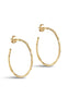 ENAMEL Copenhagen Øredobber - Organic Arena Medium - Gold Colour