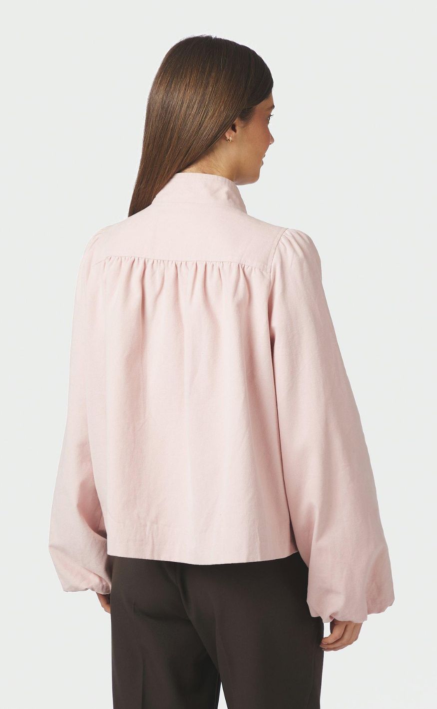 Neo Noir Jakke - Tirsa Canvas - Light Pink