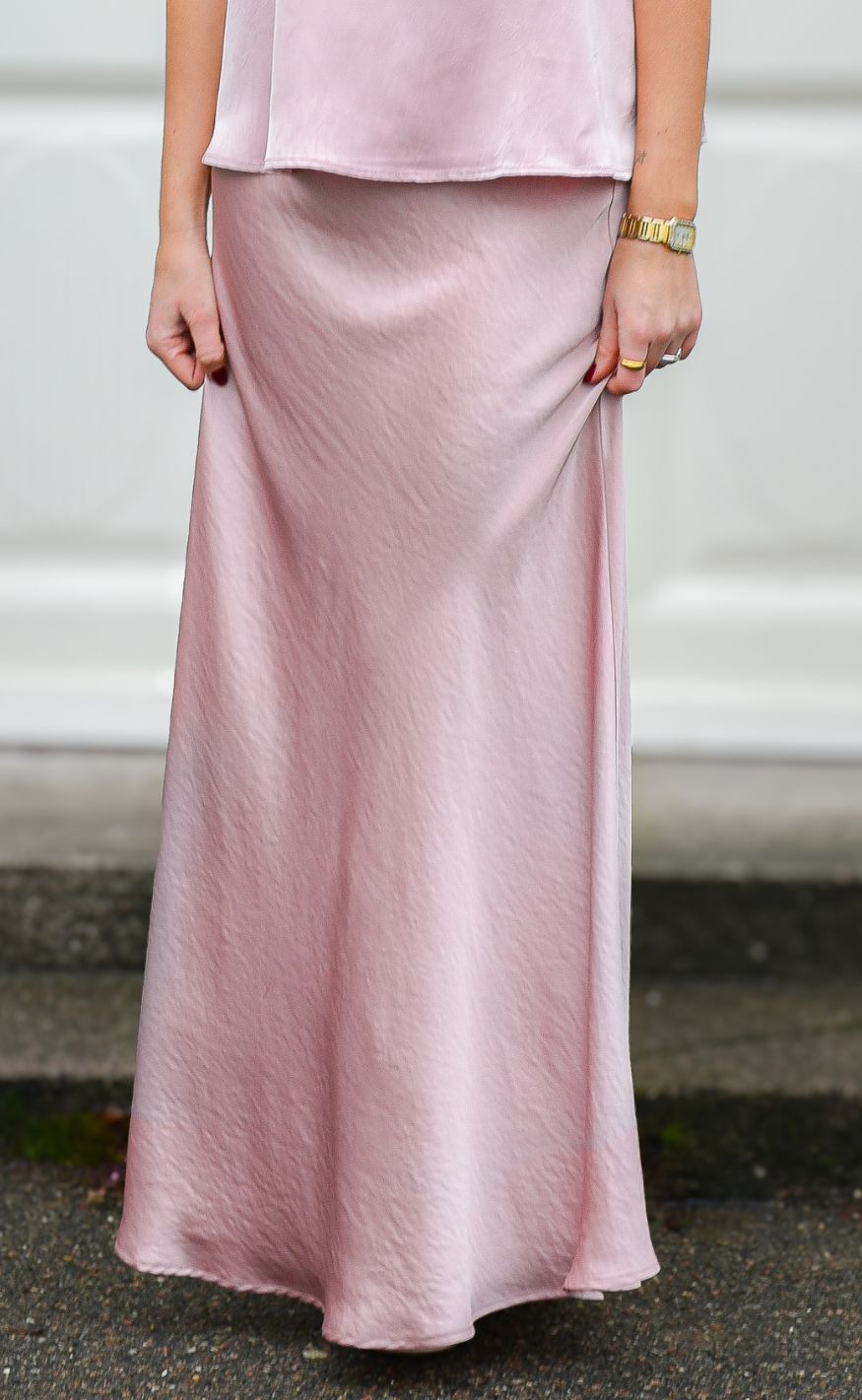 A-View Skjørt - Carrie - Pale Rose