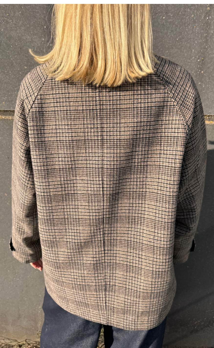 Sisters Point Jakke - CALEB-N.MIDI1 - Brown Check