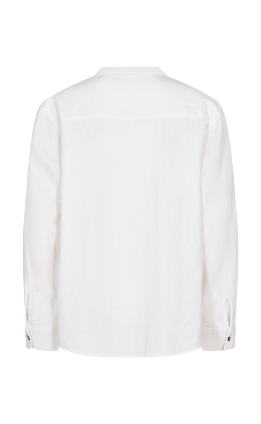 Freequent Skjorte - Lava - Brilliant White