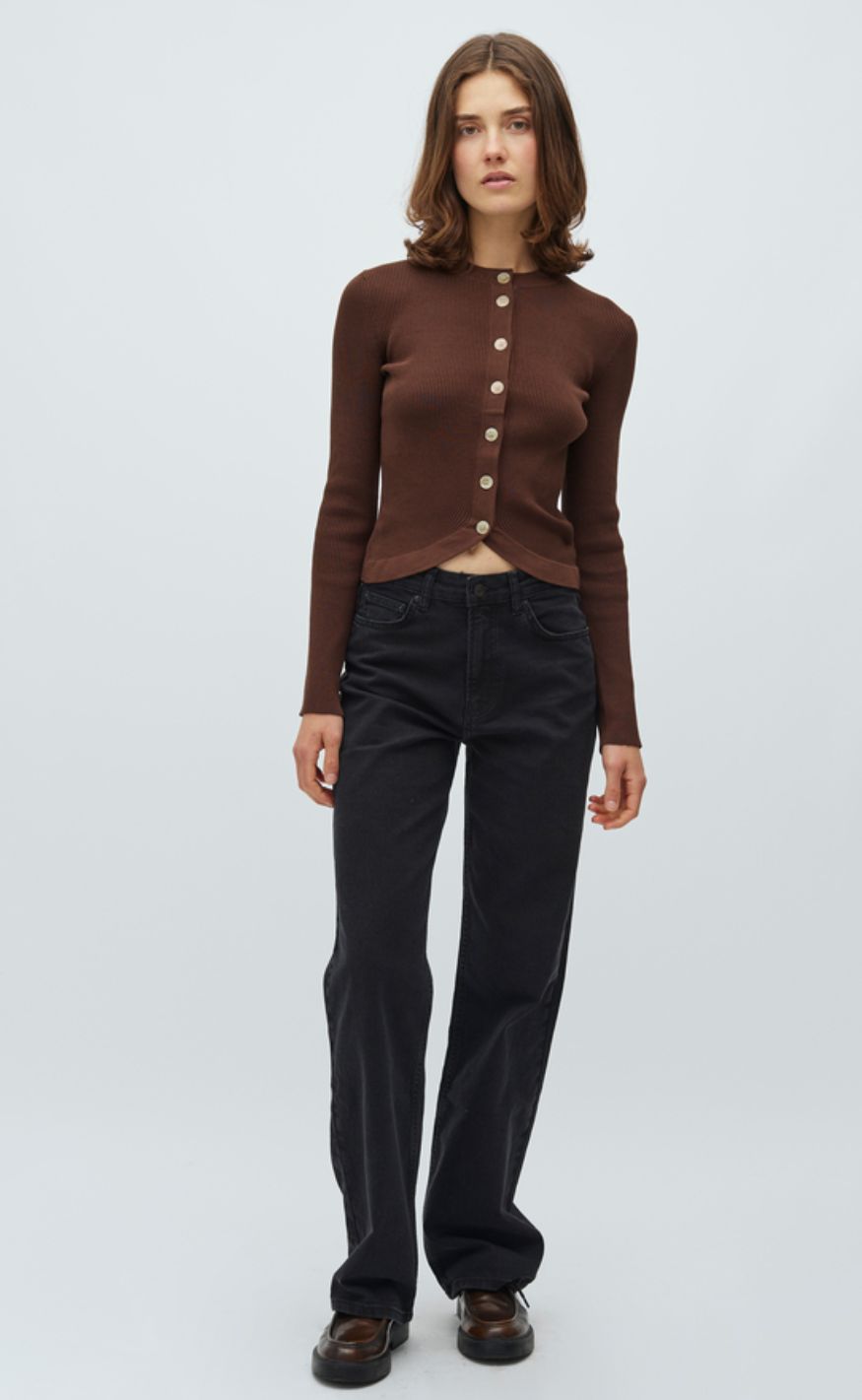 MbyM Genser - Arietty - Chocolate Brown