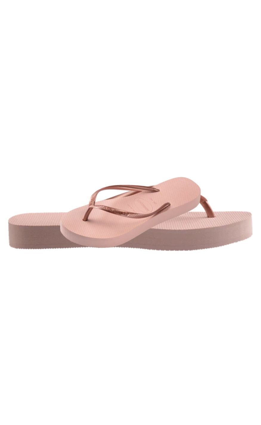 Havaianas Klipklappere - Slim Flatform - Ballet Rose