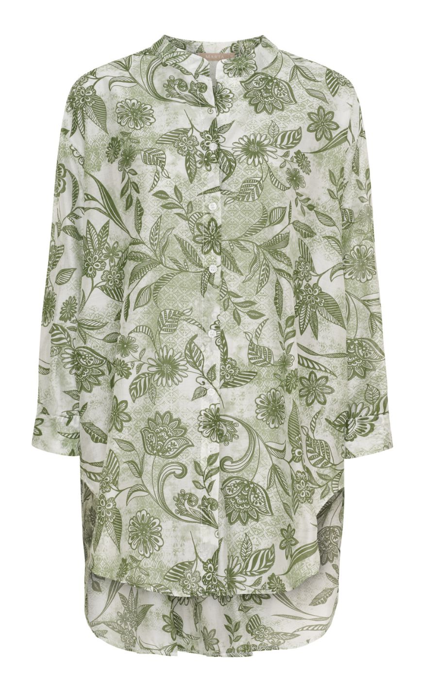 Marta Du Chateau Bluse - Lucca - Military