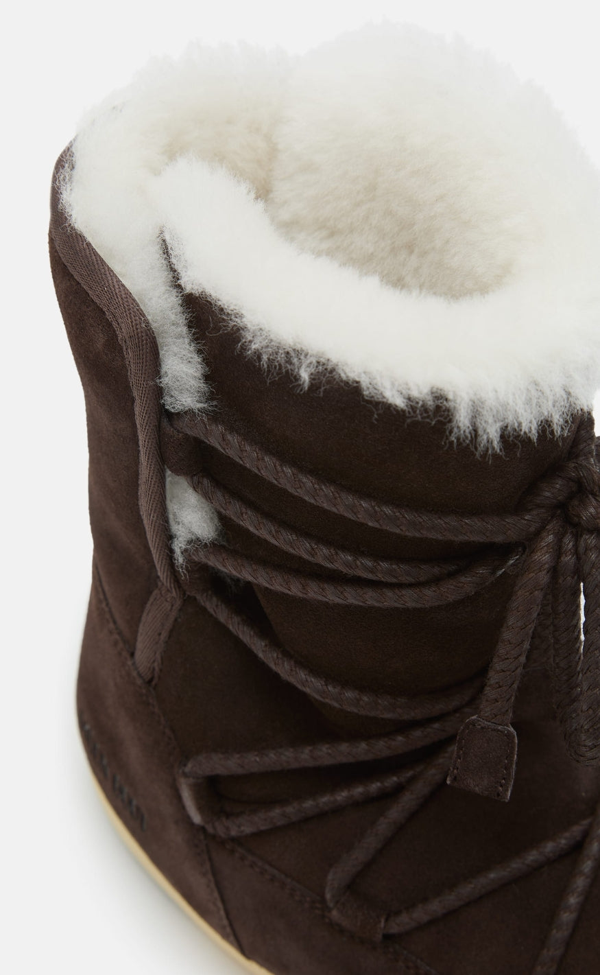 Moon Boot Støvler - EVX Boot Suede/Shearling - Dark Brown