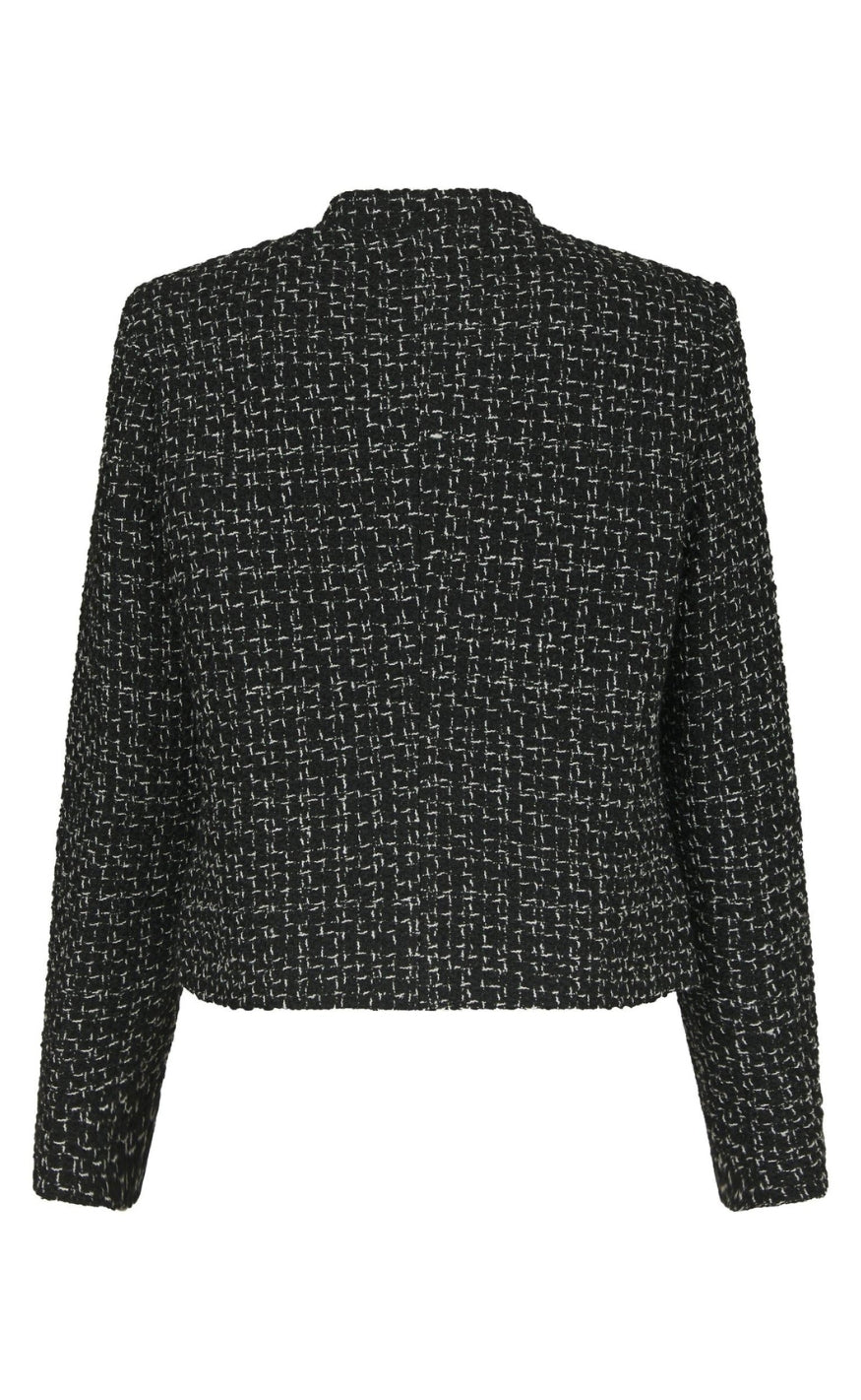 Neo Noir Jakke - Denisa Boucle - Black