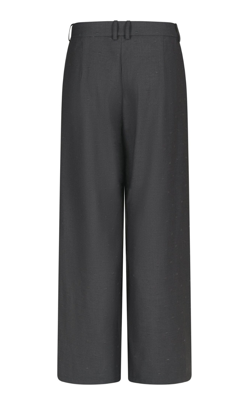 Neo Noir Bukser - Essiall Dobby Suit - Grey Melange