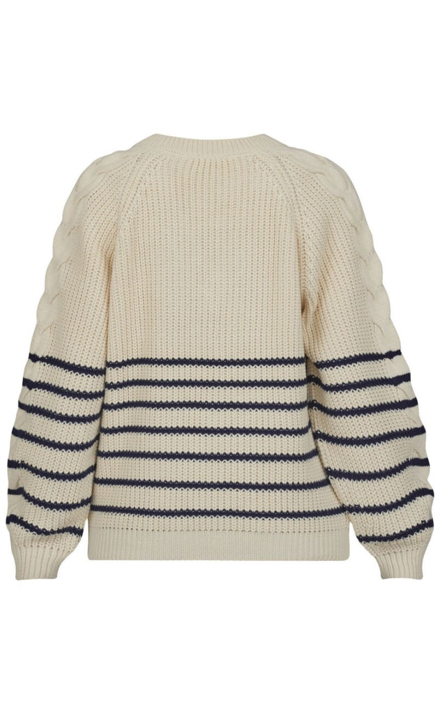 Sisters Point Genser - Miba-V.STRIP - Cream/Midnight