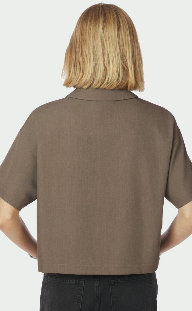 Neo Noir Bluse - Madicken Structure - Taupe