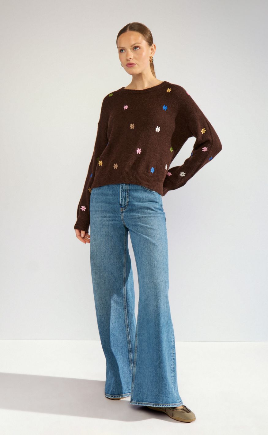 Nümph Pullover - Florie - Black Coffee