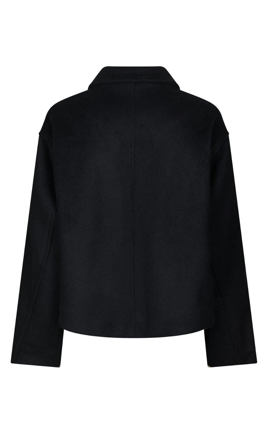 Neo Noir Jakke - Hamra Wool - Navy