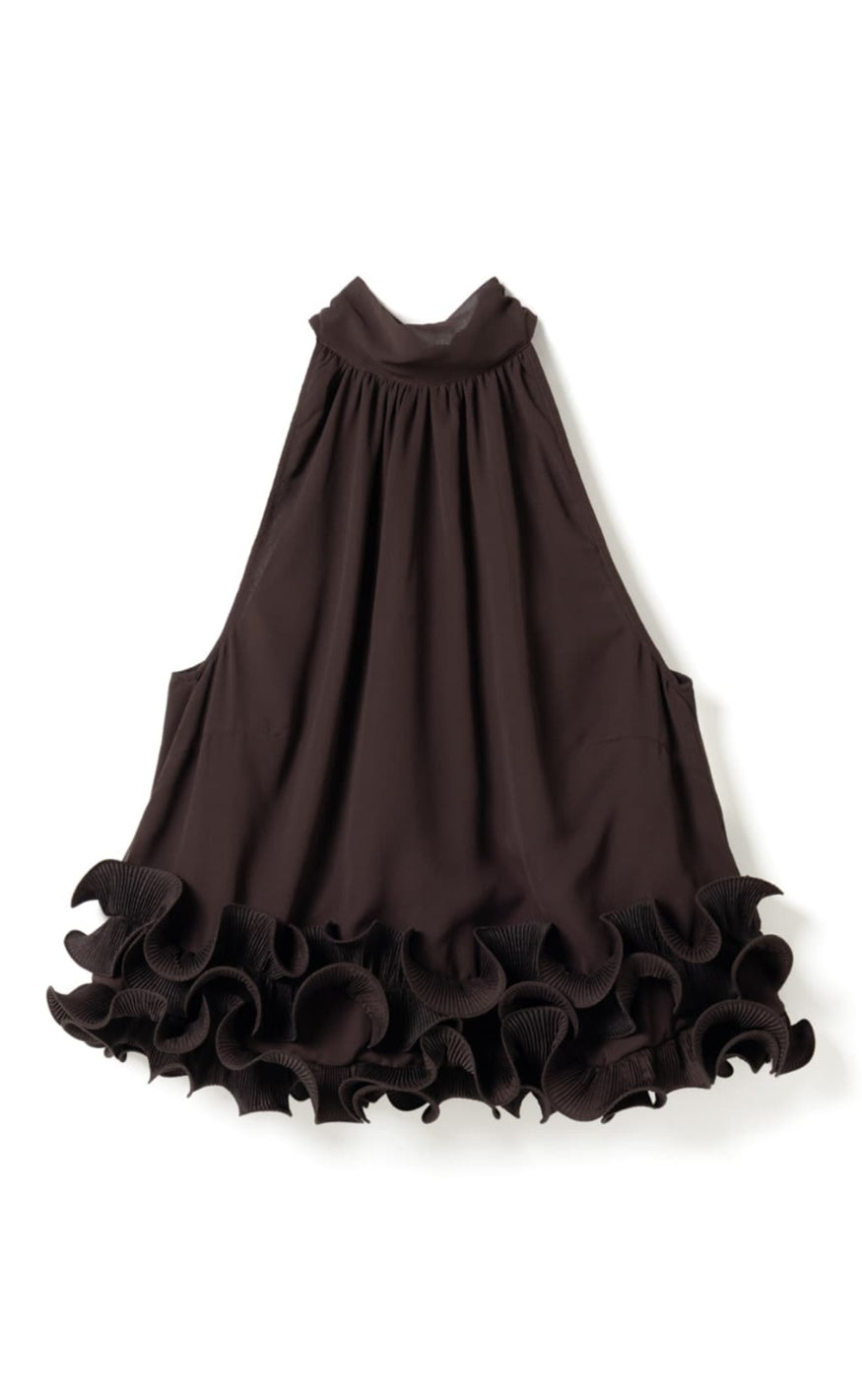 Noella Bluse - Marjolaine - Chocolate