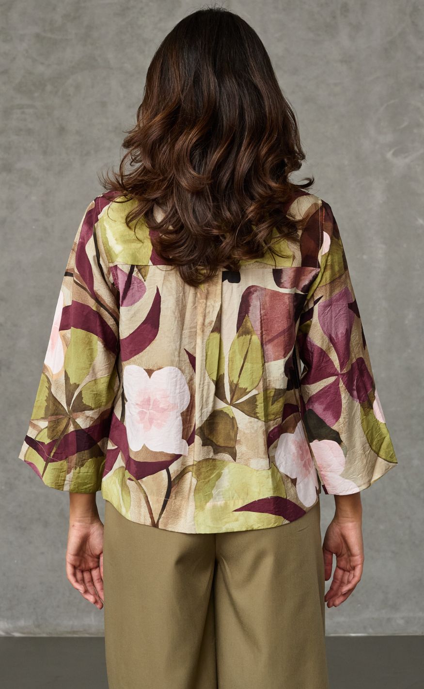 Love & Divine Skjorte - Love1569 - Autumn Flower