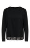 ONLY Bluse - Moster Lace - Black Tone