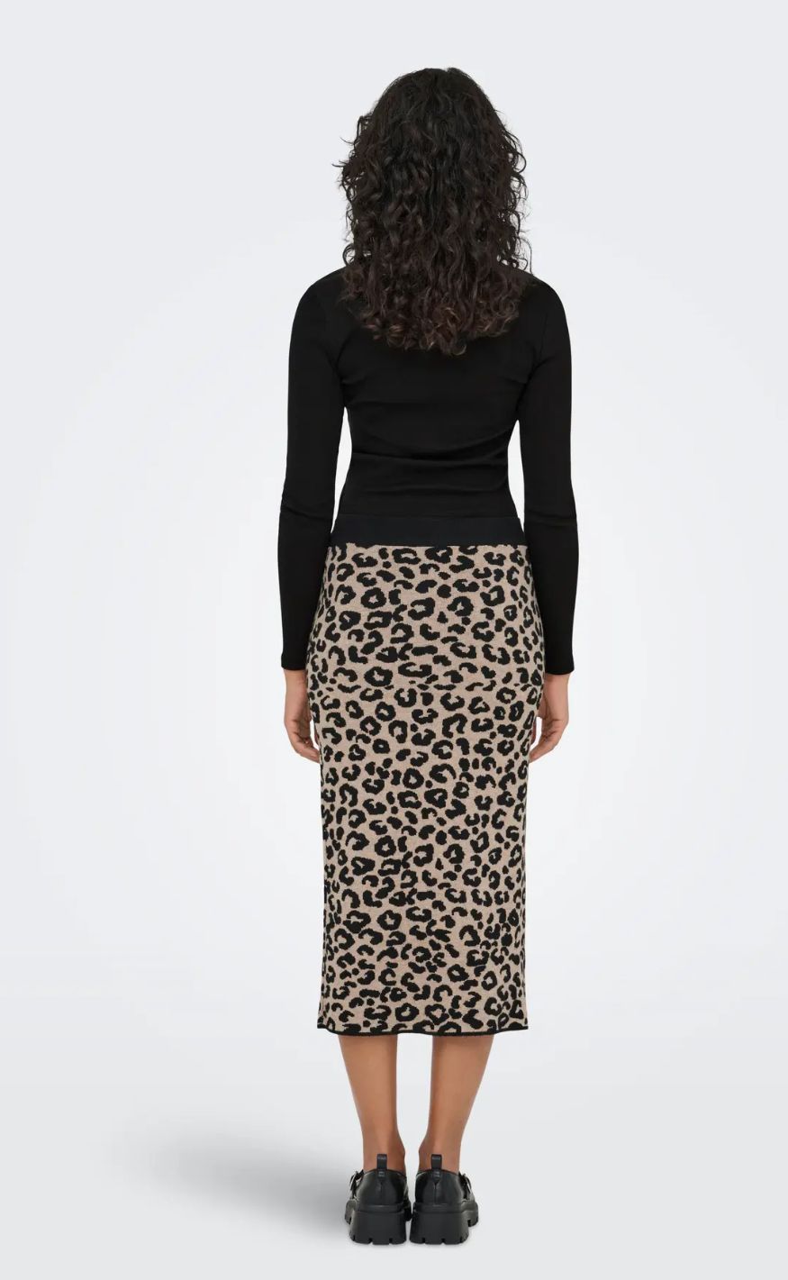 ONLY Bluse - Val O-neck - Black