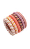 Smykkeli Copenhagen Strikker - 6 Pack - Pink