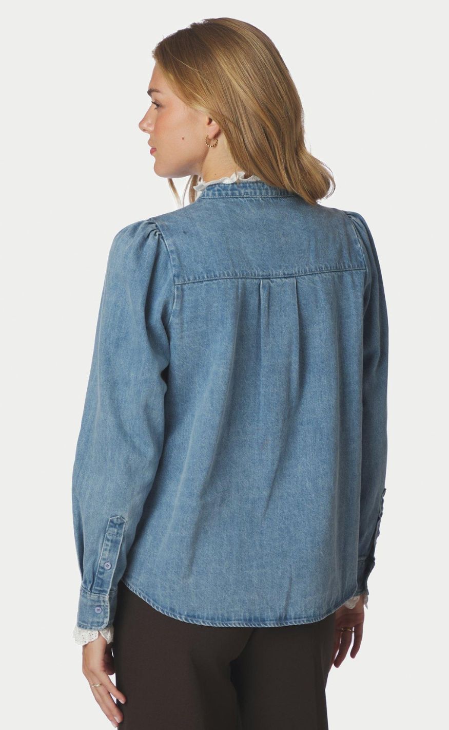 Neo Noir Skjorte - Imara Denim - Light Blue