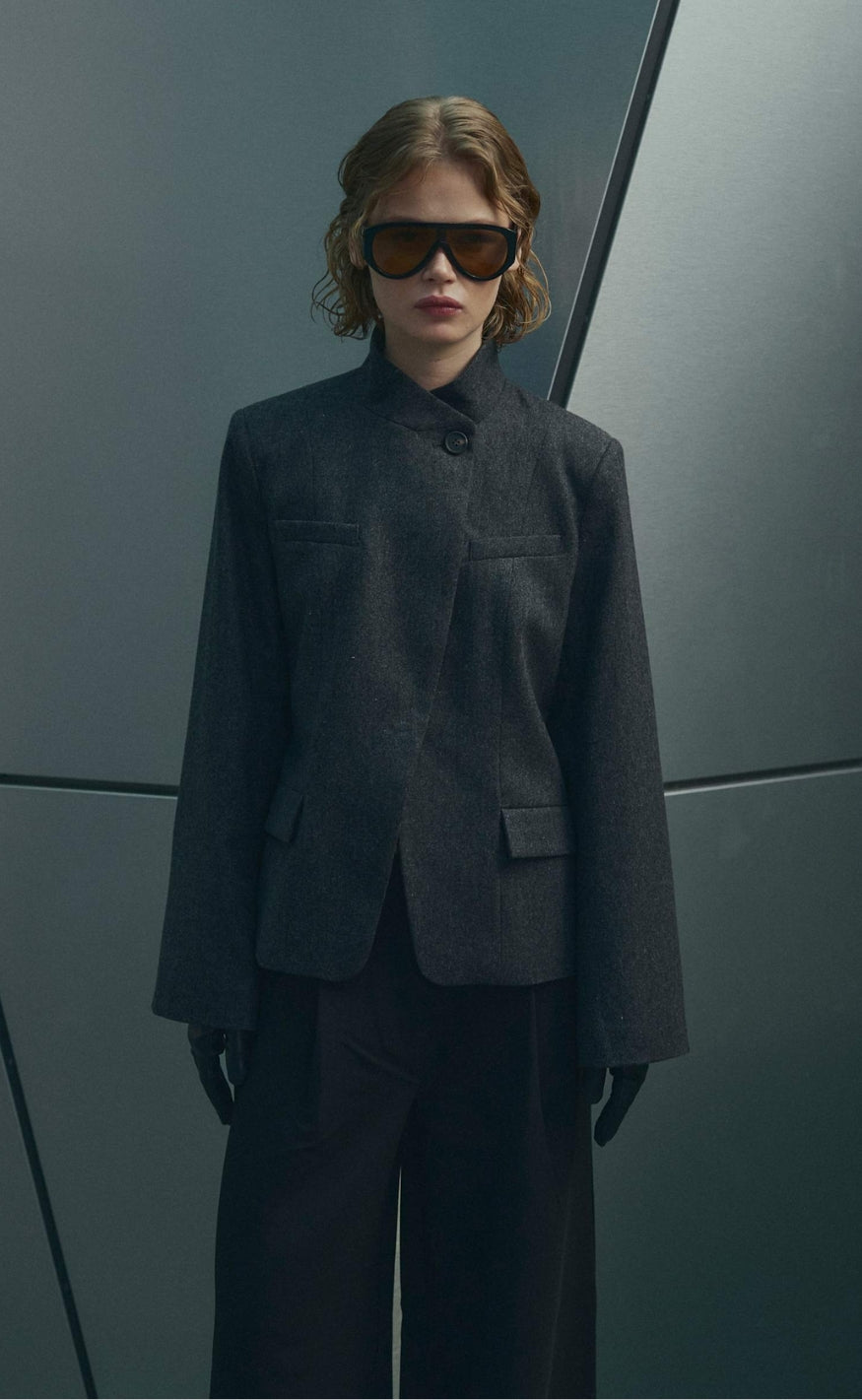 Noella Blazer - Monique - Dark Grey Melange