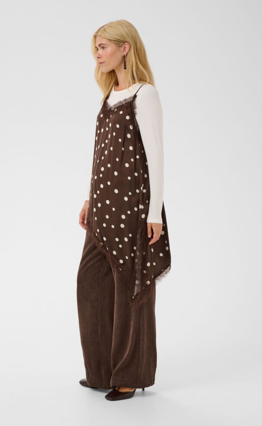 Culture Topp - Dotty Berna - Brown/Whitecap Dot