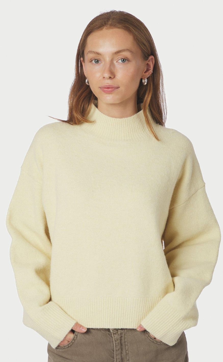Neo Noir Genser - Paulina - Butter Yellow