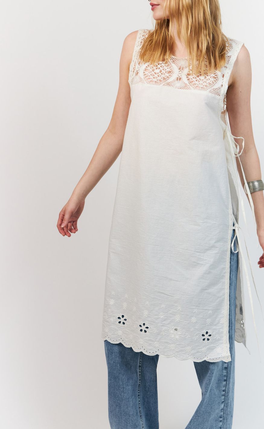 Lollys Laundry Tp - BelloLL Long - White