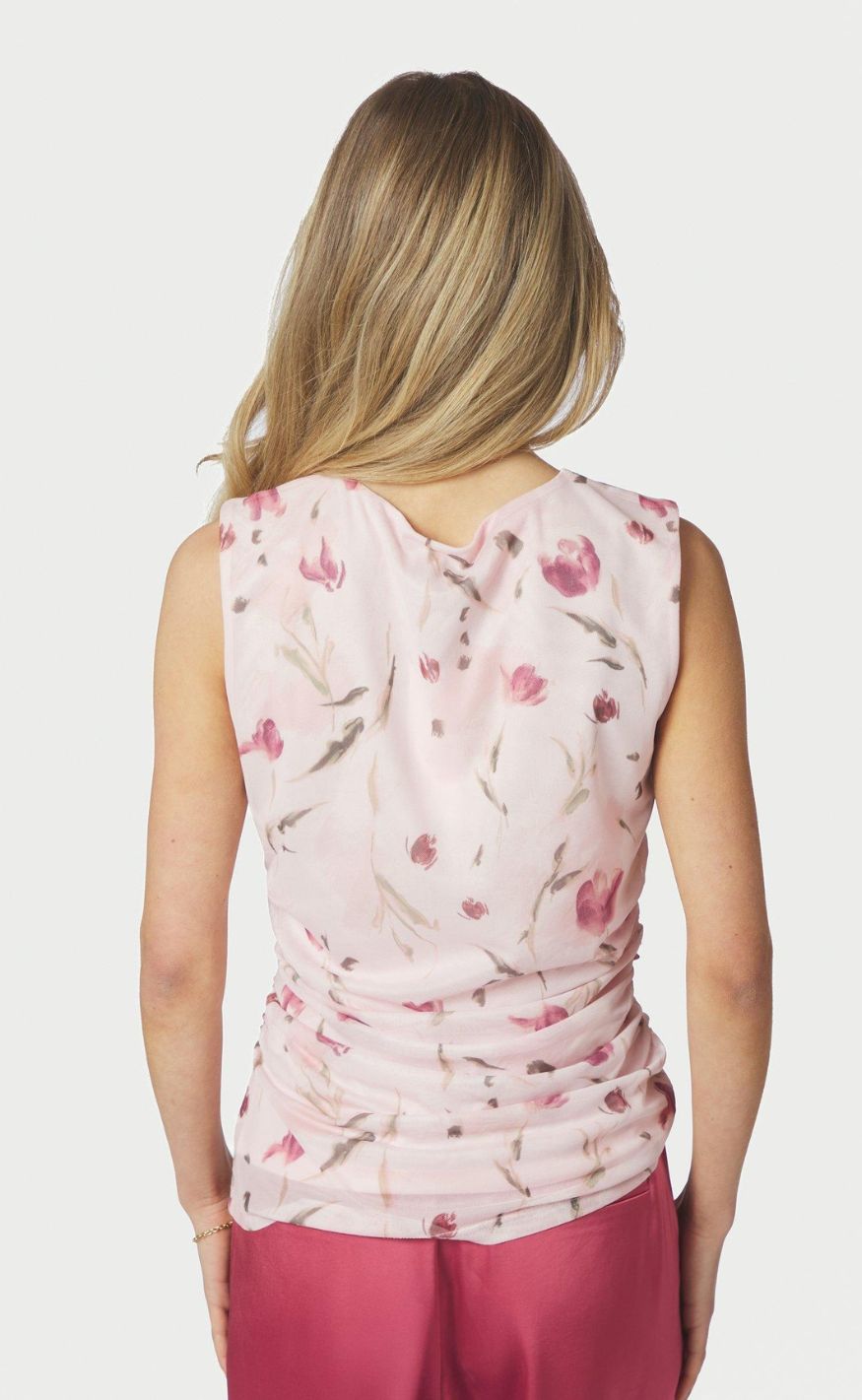 Neo Noir Topp - Liblana Artist Mesh - Light Pink