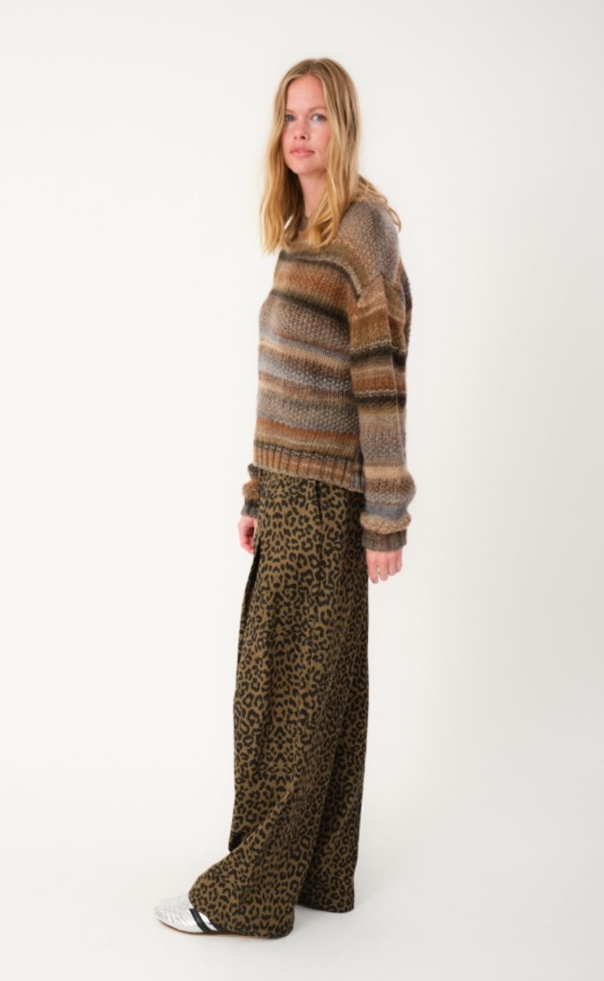 Lollys Laundry Bukser - Zola - Leopard Print