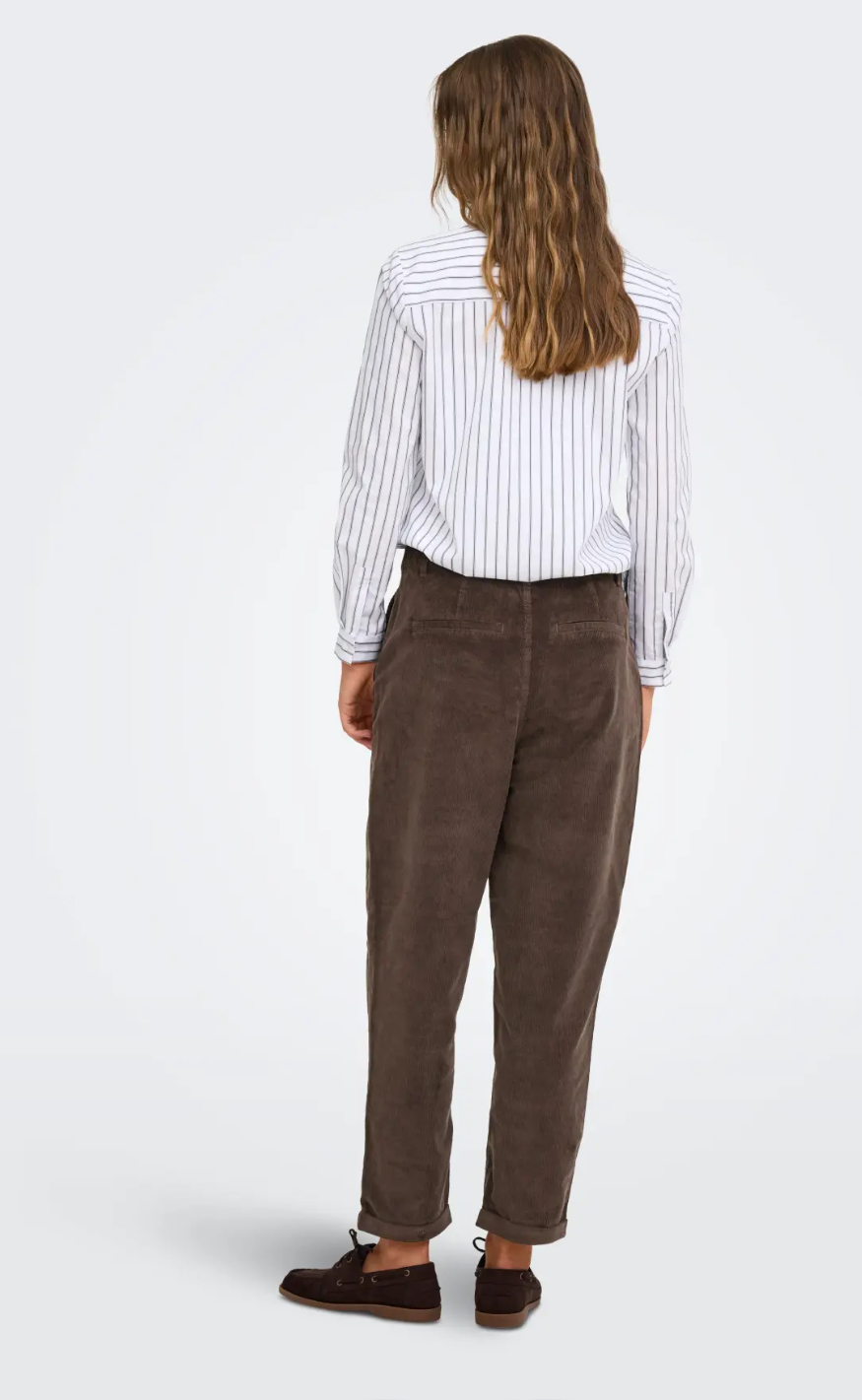 ONLY Bukser - Flora MW Ela - Chocolate Brown