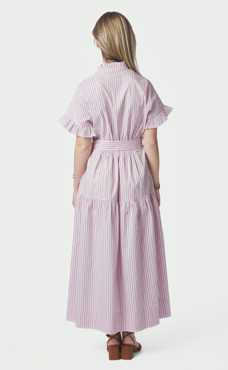 Neo Noir Kjole - Nessie Structure - Light Pink