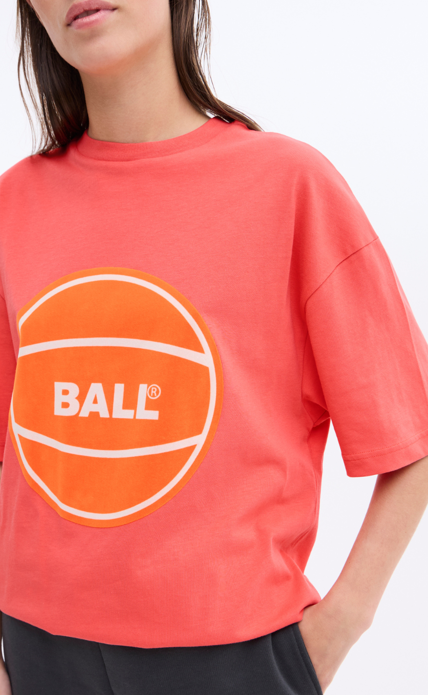 BALL Original T-shirt - Circle - Rose
