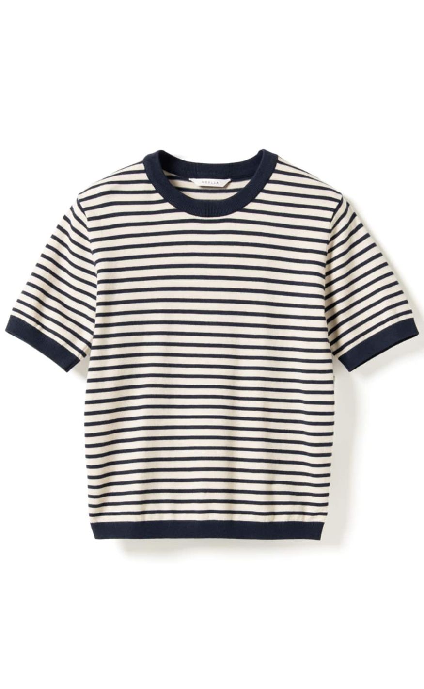 Noella Genser - N-Muna - Dannia Blue Stripe