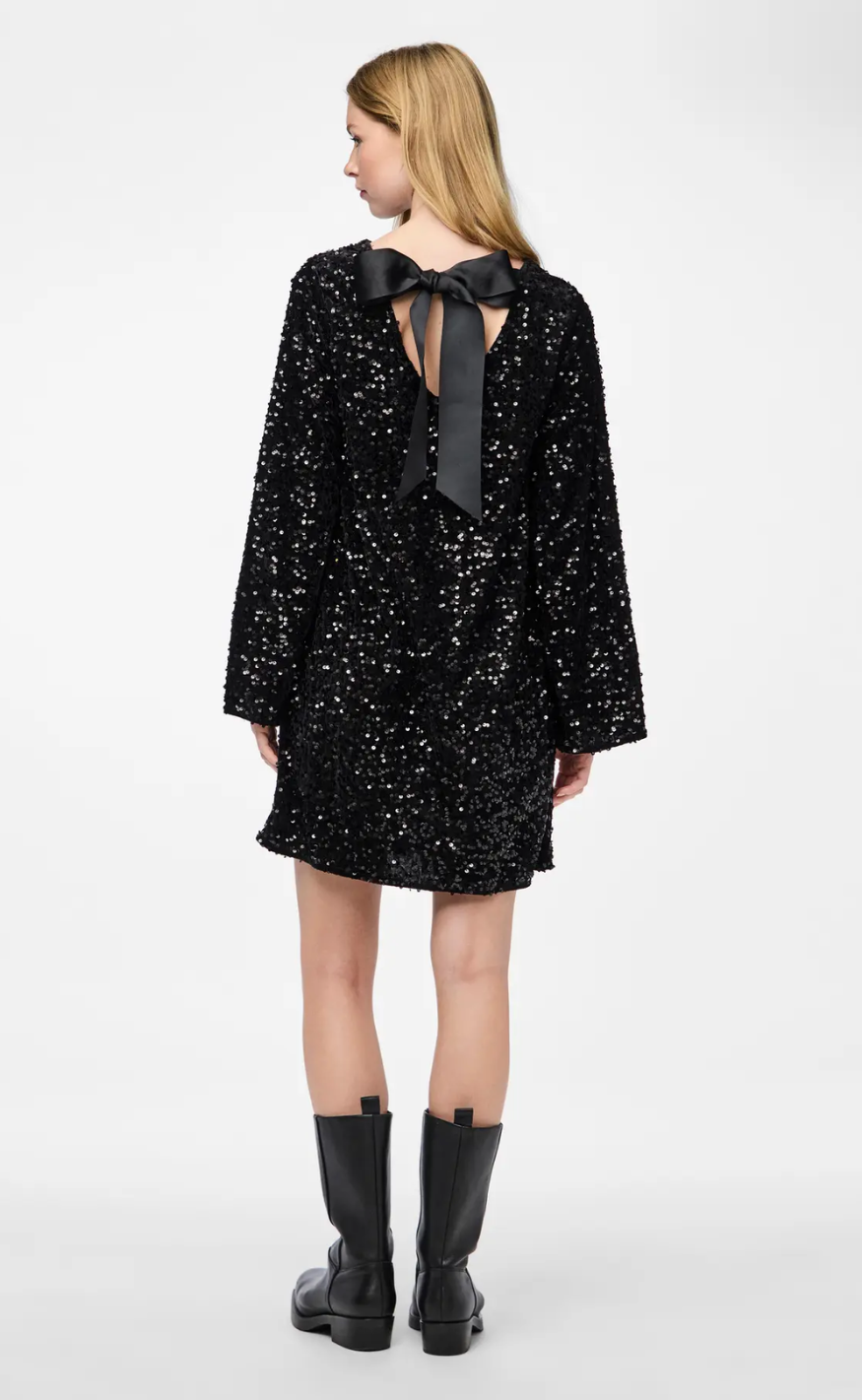 Pieces Kjole - Kam - Black