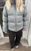 Neo Noir Jakke - Fox Puffer - Grey