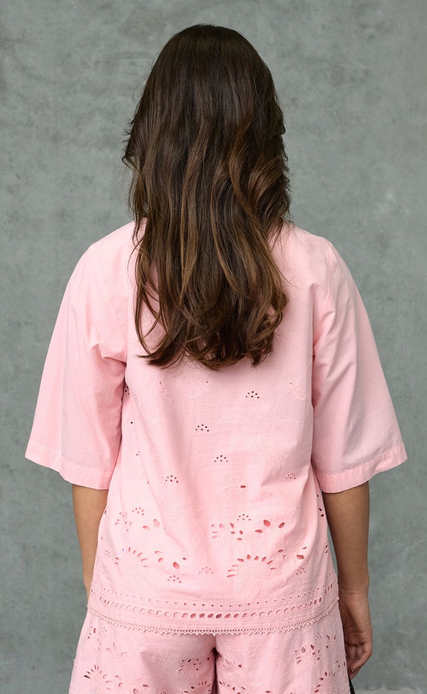 Love & Divine Skjorte - Love1584 - Coral Pink