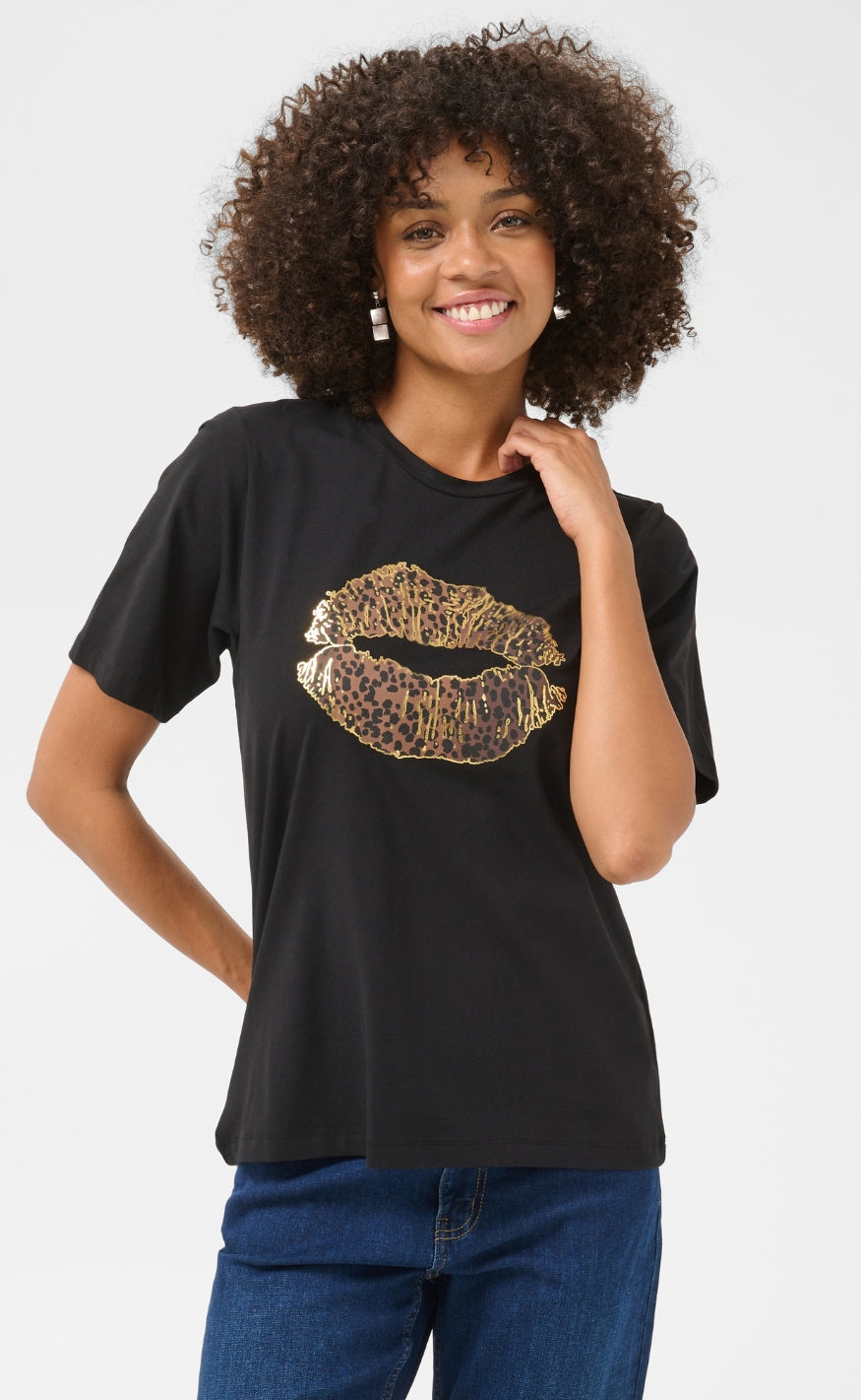 Culture T-shirt - Musa Gith - Black Leopard