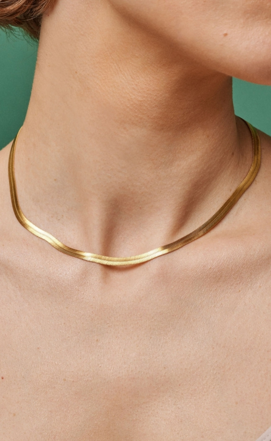 ENAMEL Copenhagen Halskjede - Carla - Gold Colour