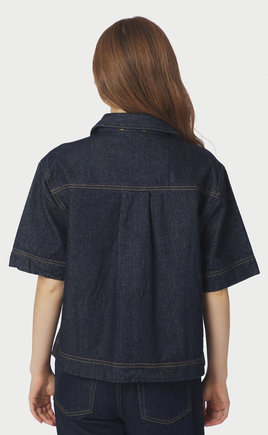 Neo Noir Skjorte - Tiki Denim - Dark Blue